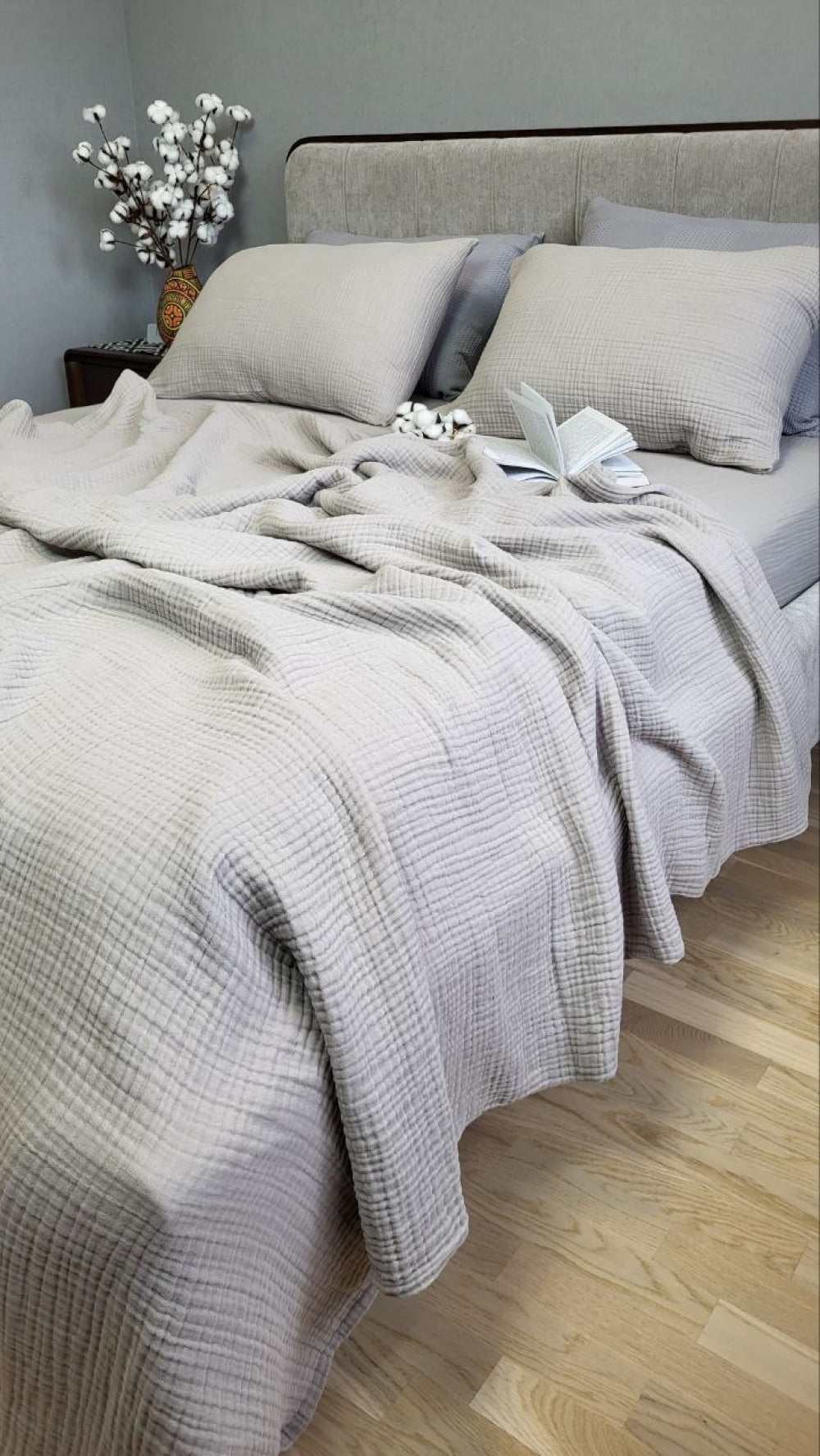 Постільна білизна Муслін Warm Grey, Muslin