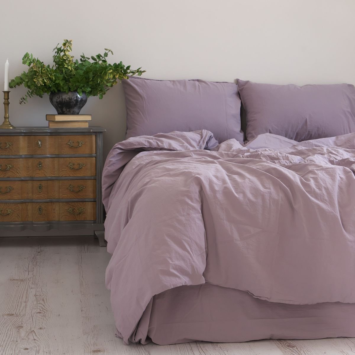 Постільна білизна Варена бавовна Natural Violet