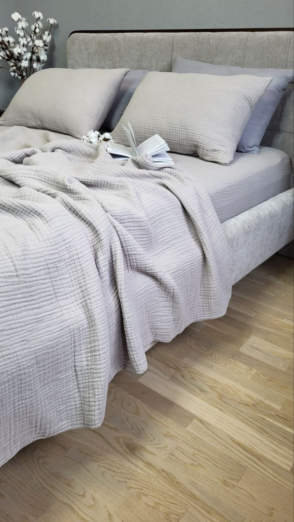 Постільна білизна Муслін Warm Grey, Muslin