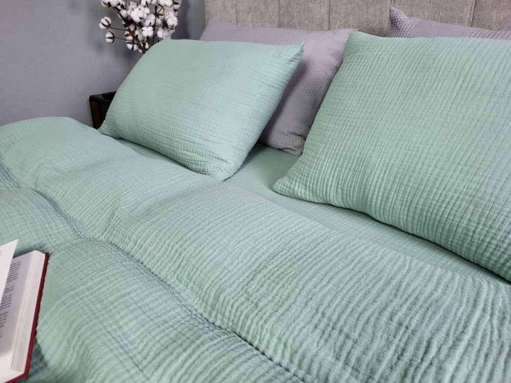 Постільна білизна Муслін Spring Greens, Muslin