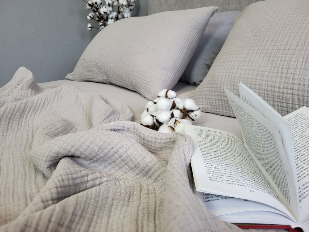 Постільна білизна Муслін Warm Grey, Muslin