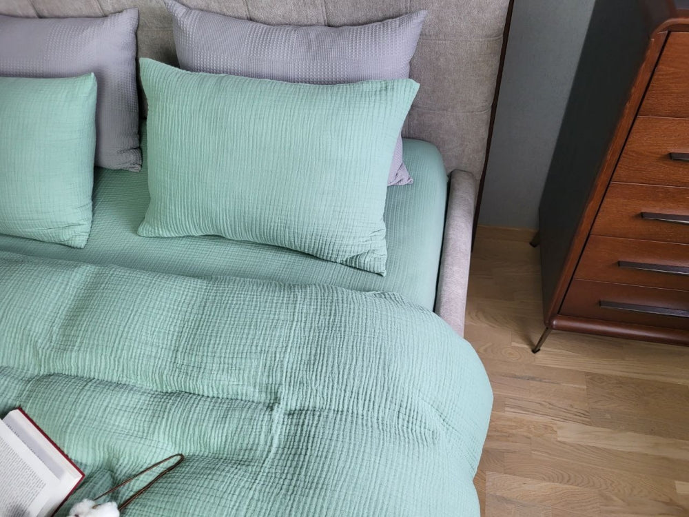 Постільна білизна Муслін Spring Greens, Muslin