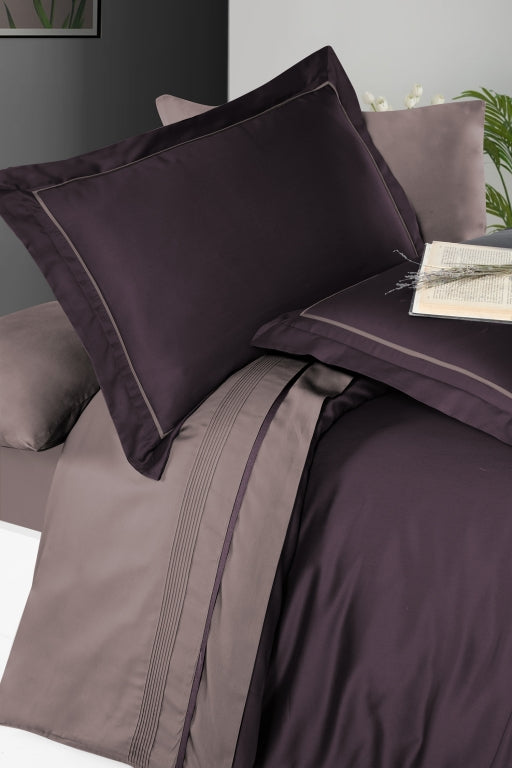 Постільна білизна Сатин Deluxe Satin Dark Serenity Purple Lilac