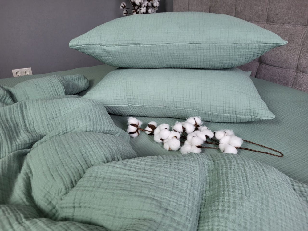 Постільна білизна Муслін Spring Greens, Muslin
