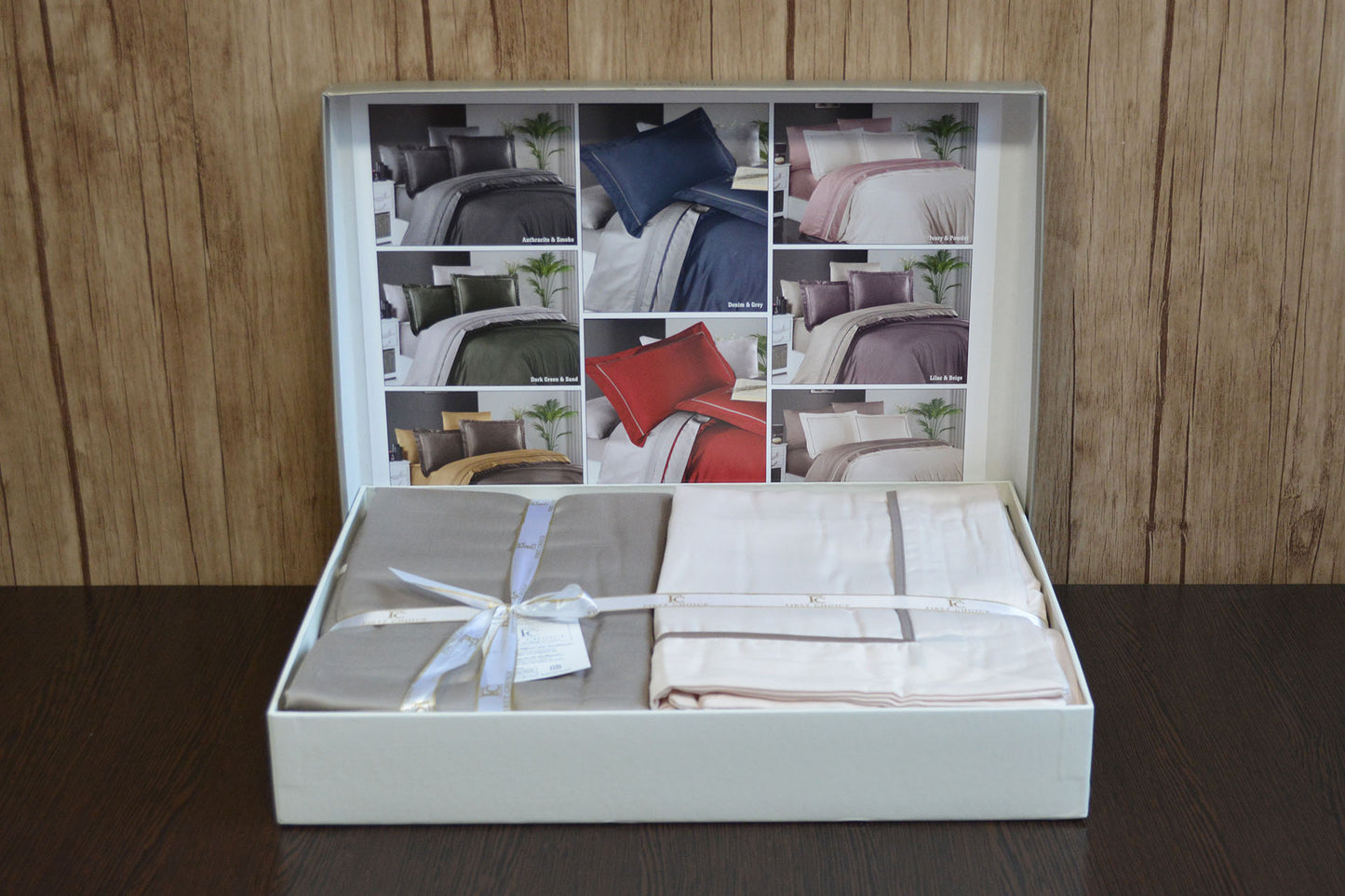 Постільна білизна Сатин Deluxe Satin Serenity Ivory Mink
