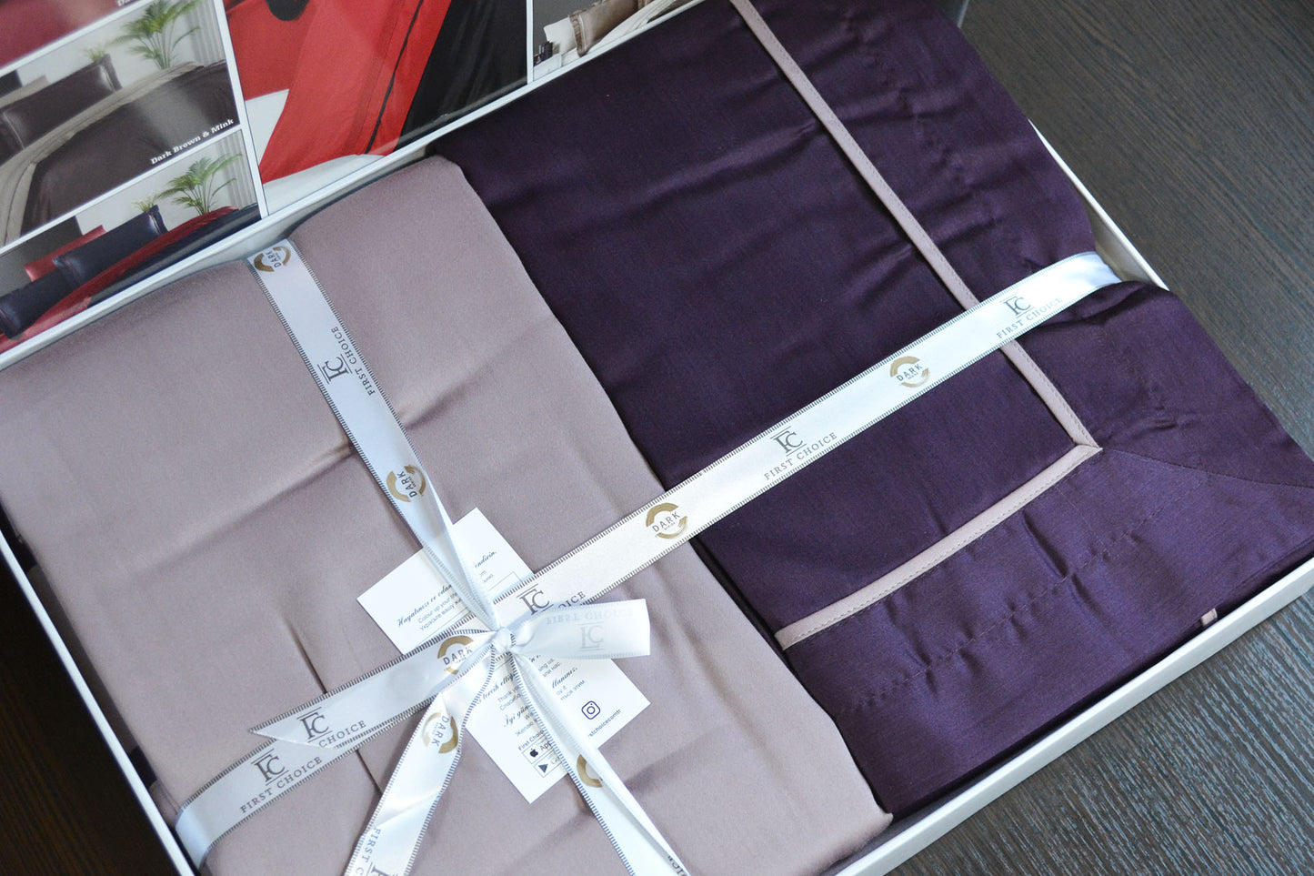 Постільна білизна Сатин Deluxe Satin Dark Serenity Purple Lilac
