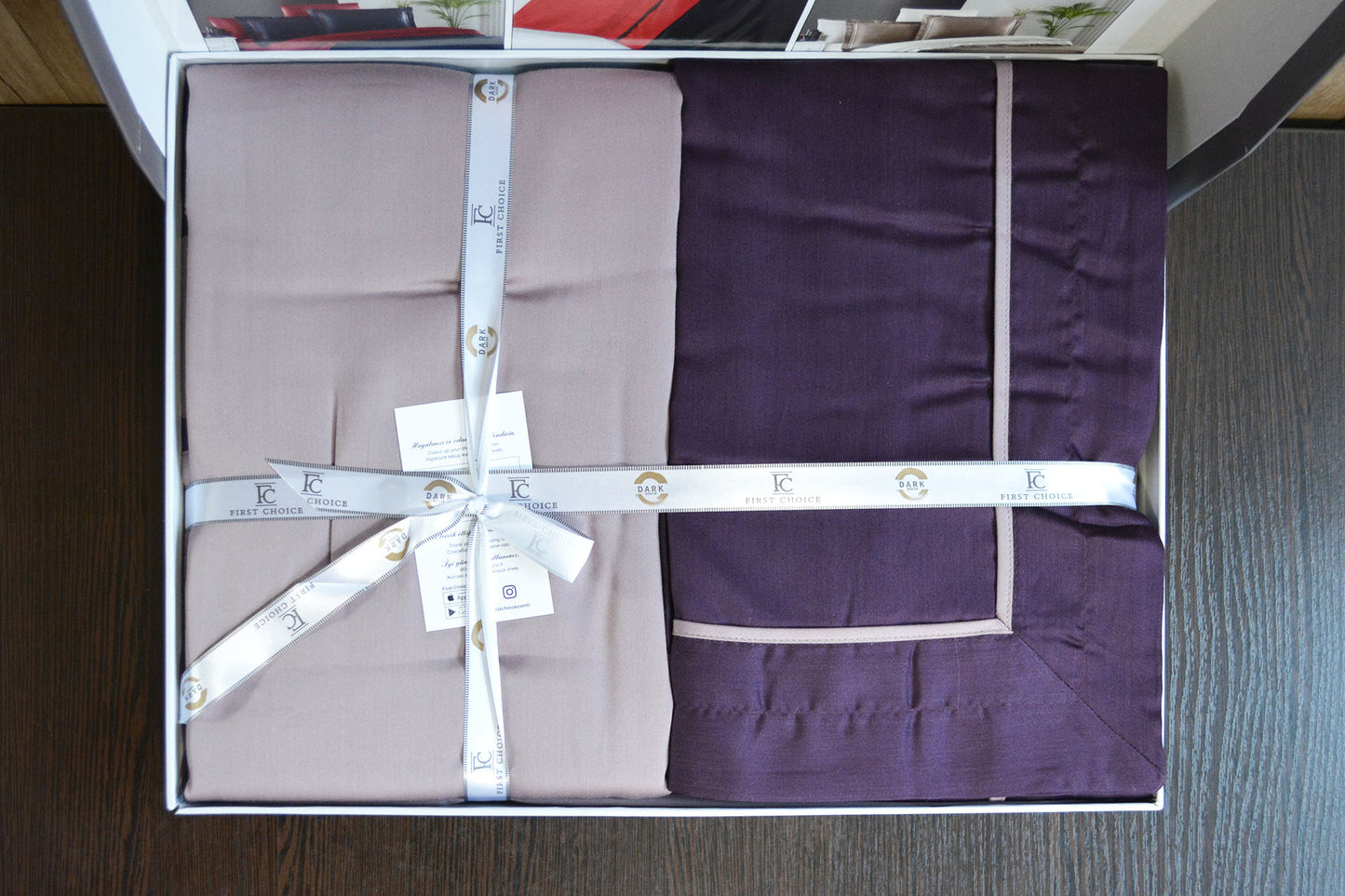 Постільна білизна Сатин Deluxe Satin Dark Serenity Purple Lilac