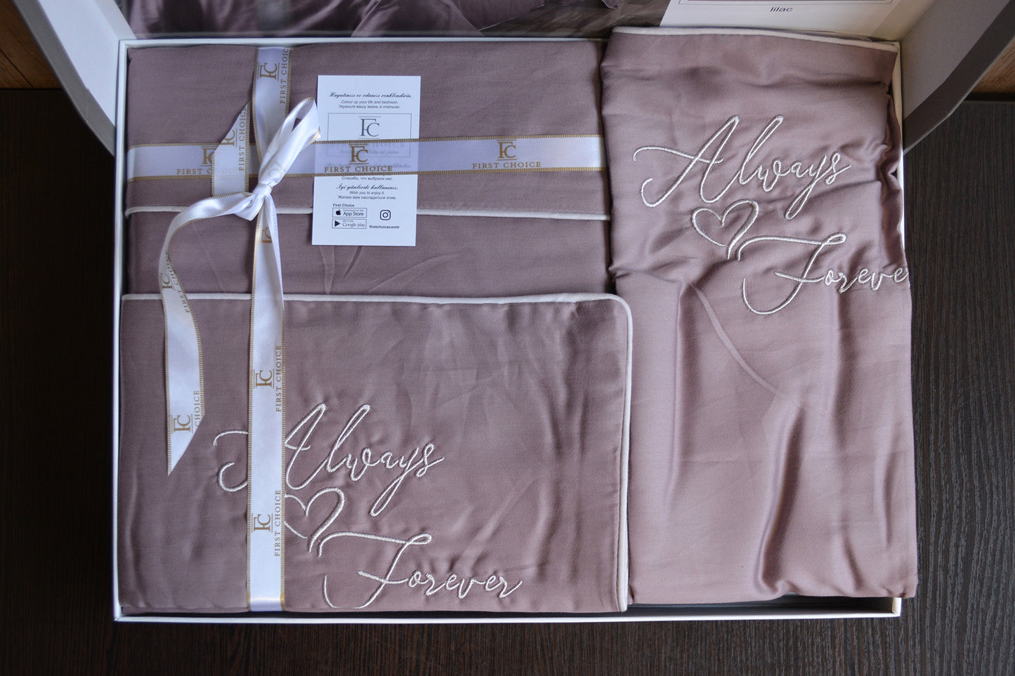 Постільна білизна Сатин Deluxe Satin Timeless Lilac