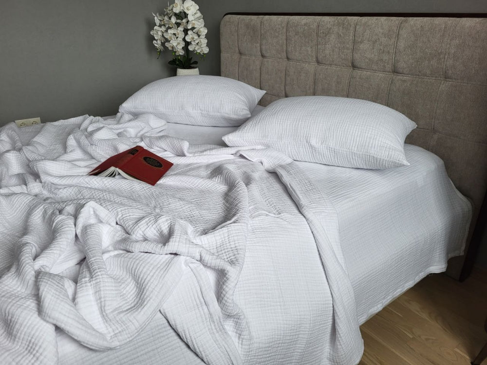Постільна білизна Муслін White, Muslin
