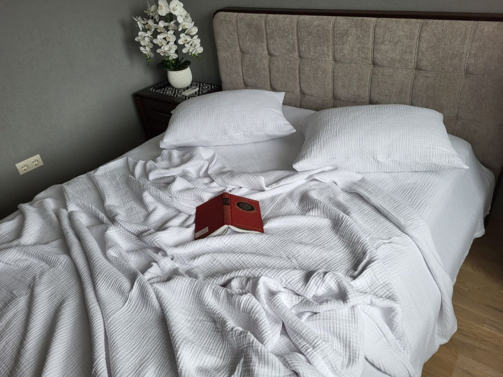 Постільна білизна Муслін White, Muslin