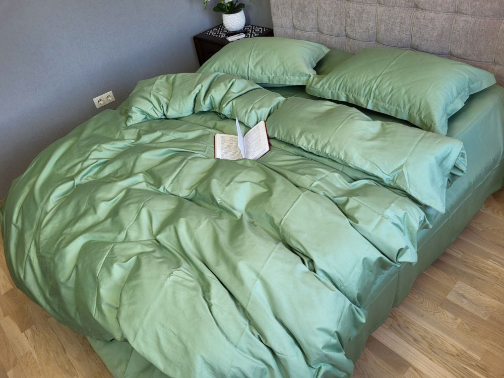 Постільна білизна Сатин Fresh Greens, Turkish satin