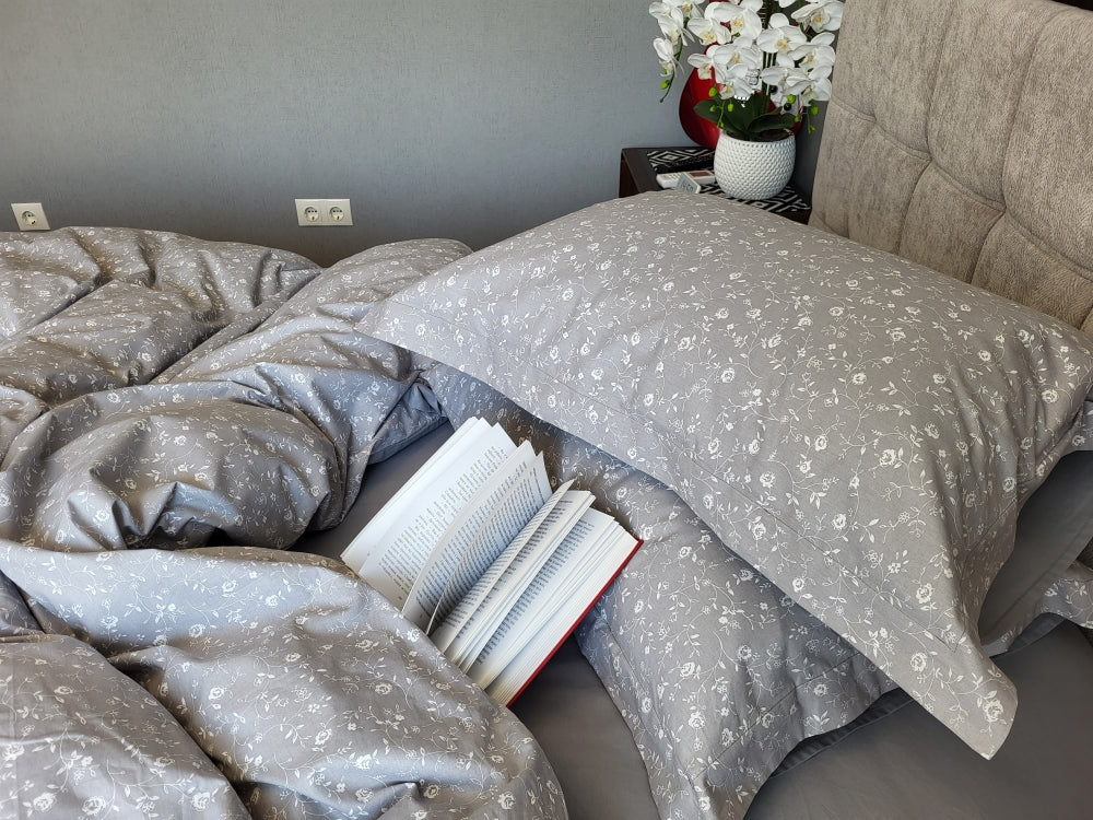Постільна білизна Ранфорс преміум Provence grey