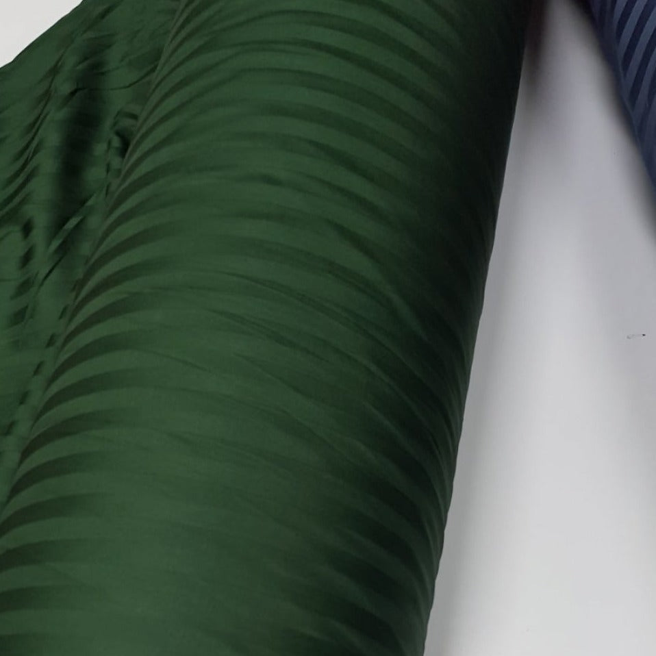 Постільна білизна Страйп сатин Stripe Elite, Green 1/1см