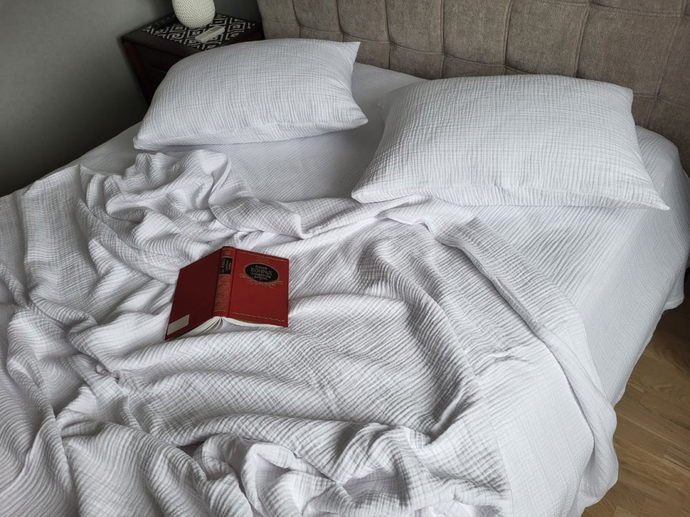 Постільна білизна Муслін White, Muslin