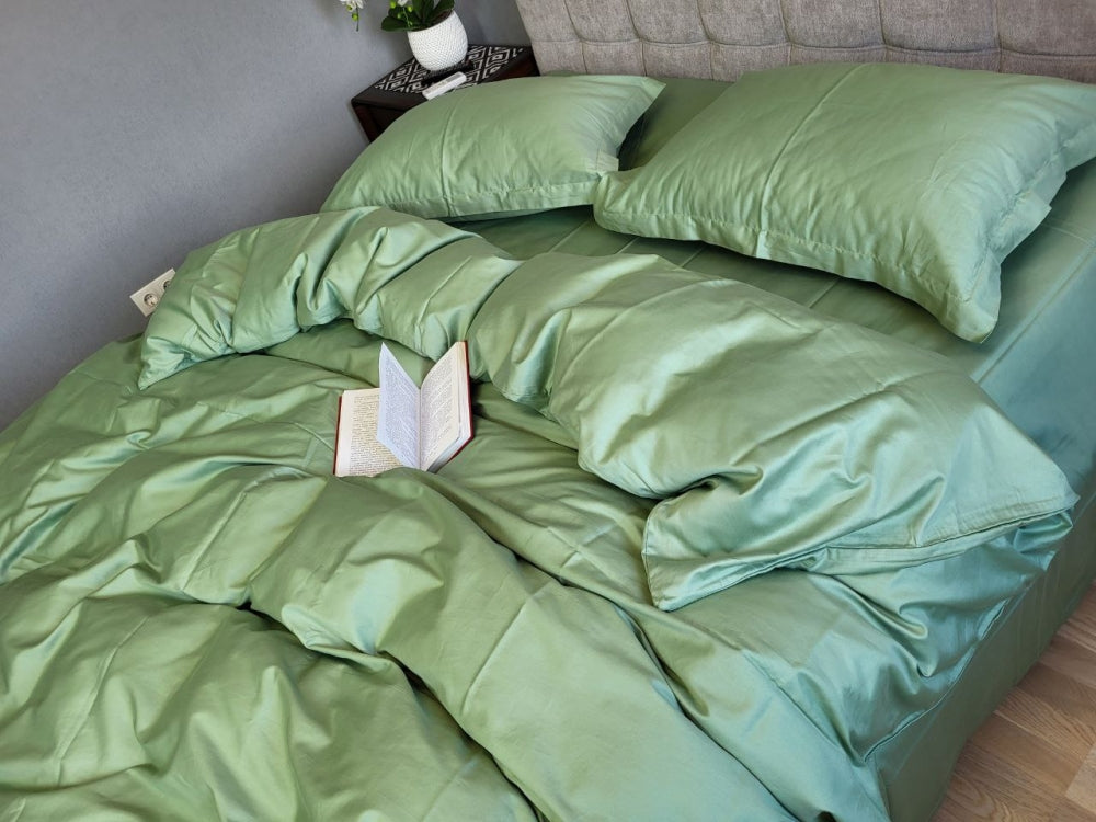 Постільна білизна Сатин Fresh Greens, Turkish satin