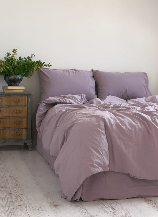 Постільна білизна Варена бавовна Natural Violet