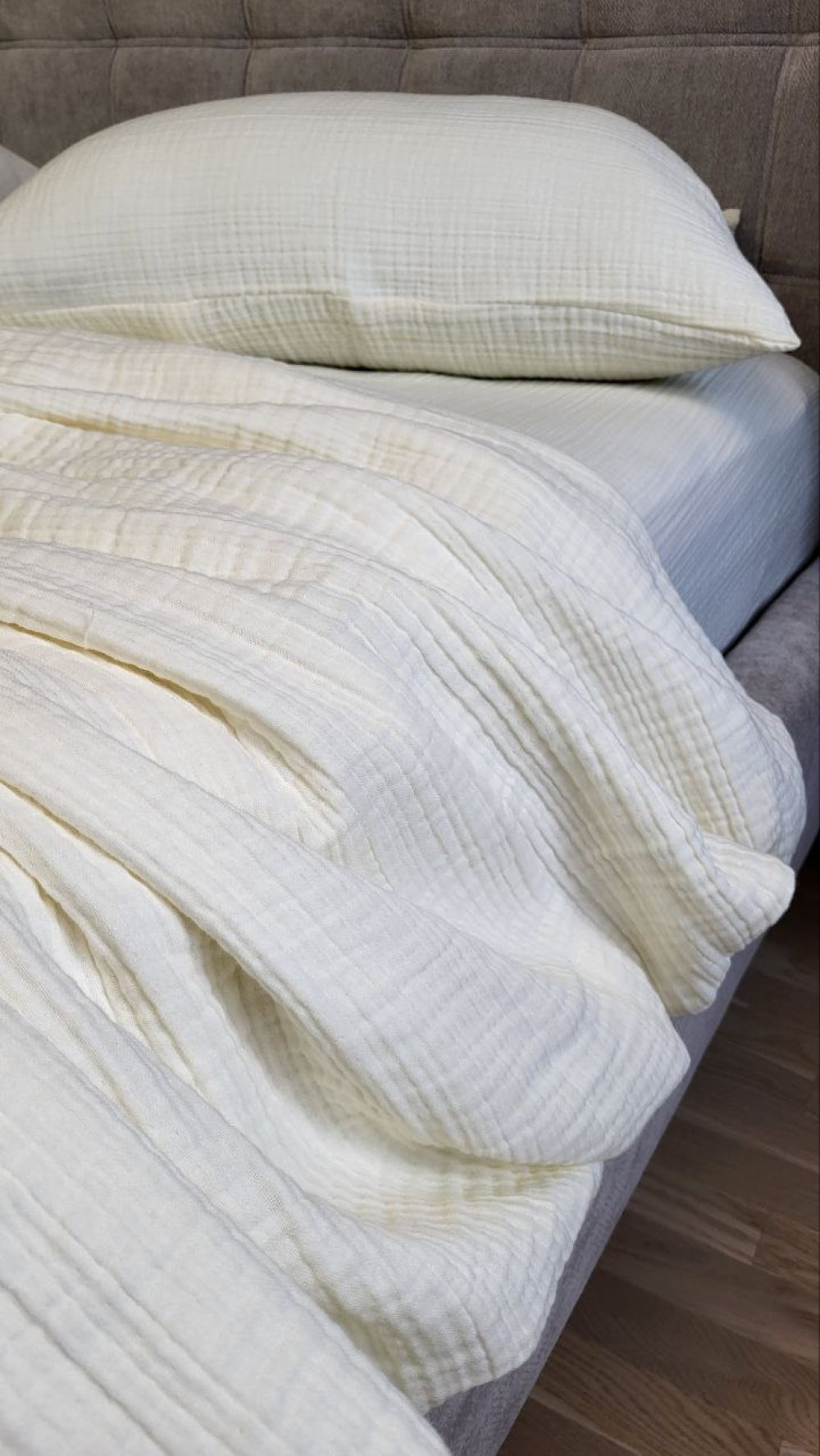 Постільна білизна Муслін Lemon Cream, Muslin