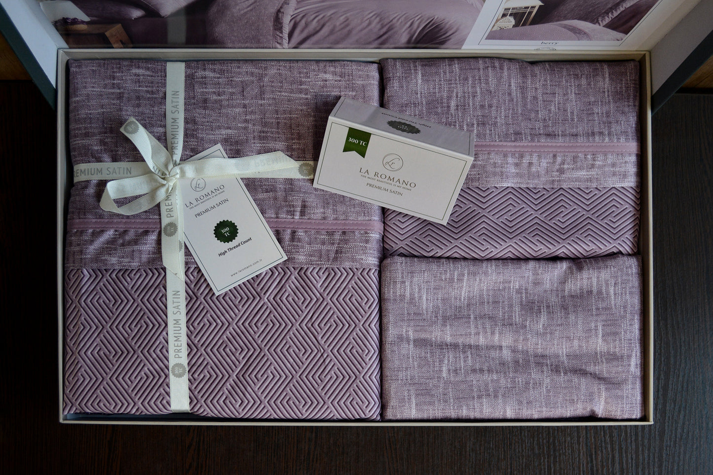 Постільна білизна Сатин Premium Satin Agnes Berry