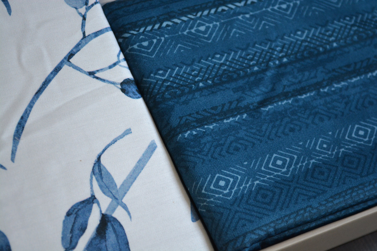 Постільна білизна Сатин Premium Satin Madena Blue