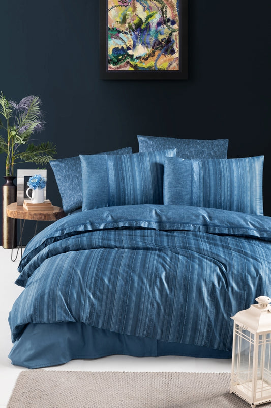 Постільна білизна Сатин Premium Satin Talya Blue