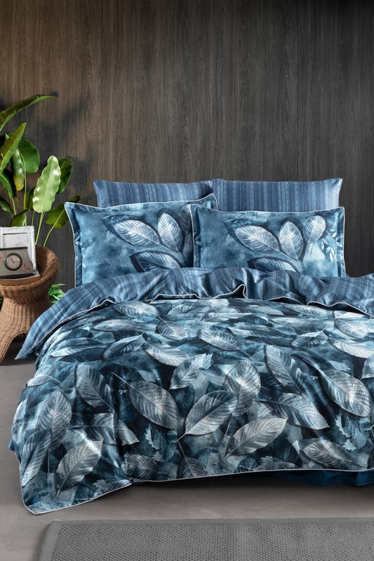 Постільна білизна Сатин Premium Satin Rican Blue