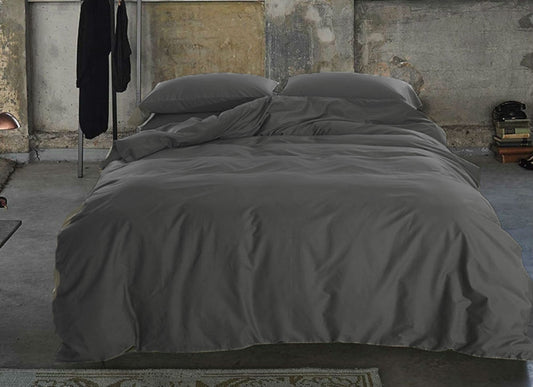 Постільна білизна Сатин Dark Grey, №240