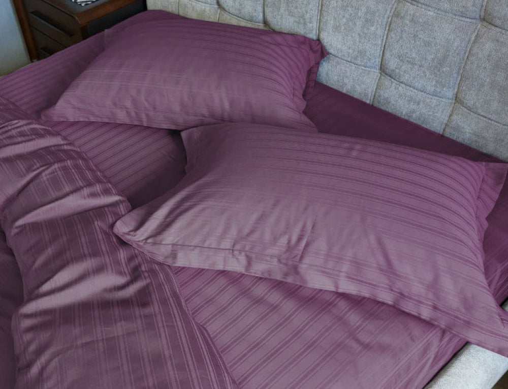 Постельное белье Страйп сатин Multi Stripe Juicy Berry