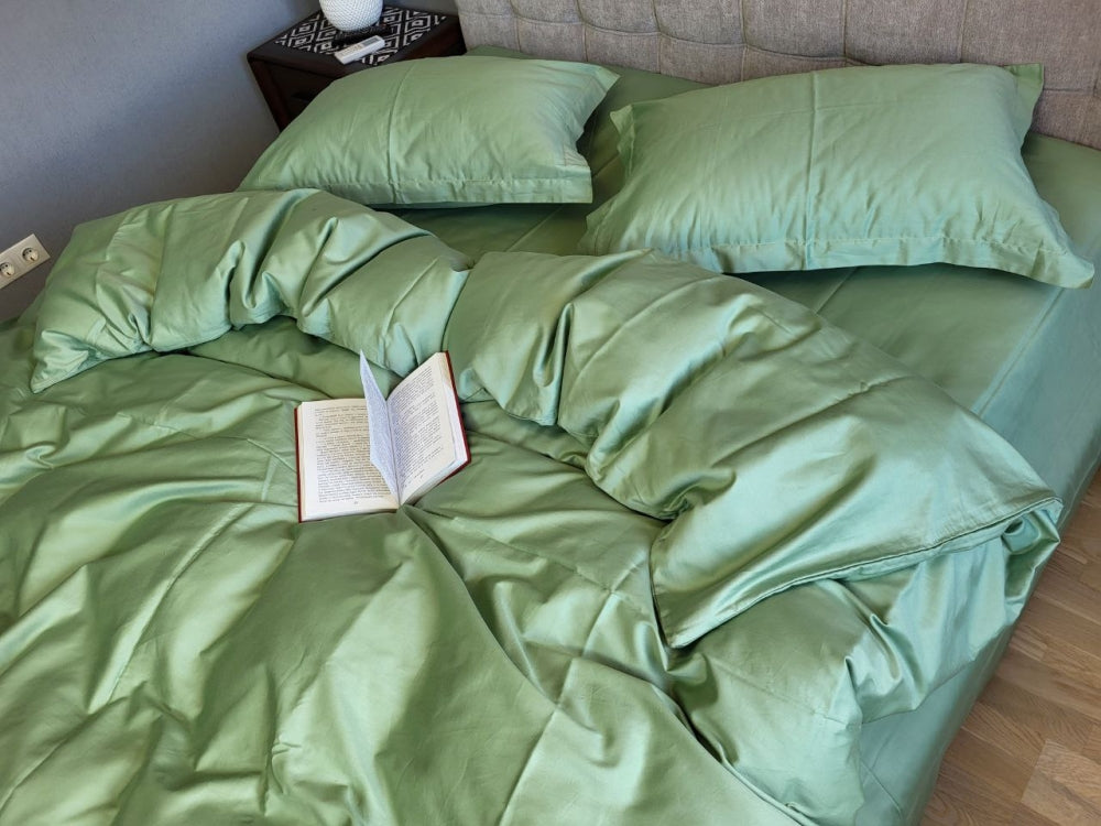Постільна білизна Сатин Fresh Greens, Turkish satin